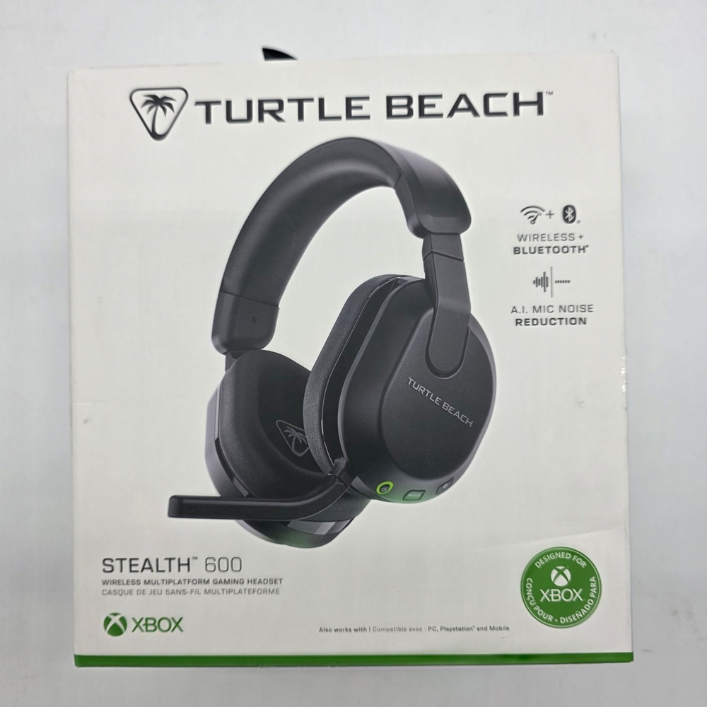 Turtle Beach Stealth 600 Gen 3 Wireless Gaming Headset for Xbox PC Black NEW